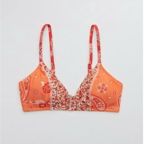 (NWT) Aerie Swim top and bottoms (L) - Picture 1 of 4